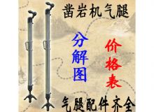點擊查看詳細信息<br>標題：氣腿式鑿巖機氣腿分解圖 氣腿配件 支腿配件 FT160系列氣腿配 閱讀次數(shù)：338